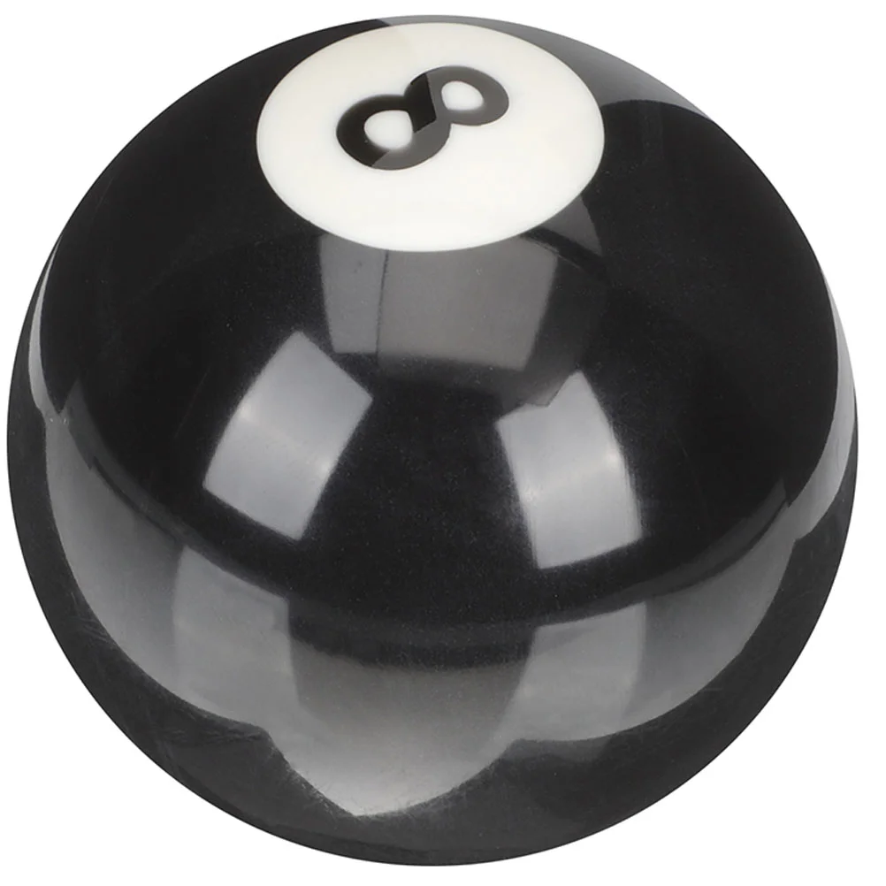 

Billiards Black Eight Ball Cue Resin Wear-resistant Replacement Pool Accessory Practice Training Table Accessories