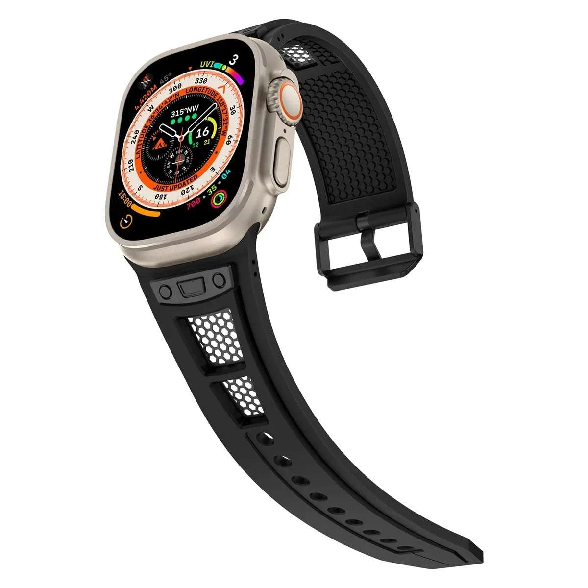 Uhrenarmband für iWatch 42/44/45/49 mm, modisches Metallarmband für die Uhrenserie Ultra2 Se 9/8/7/6/5/4/3/2/1_voghion.com