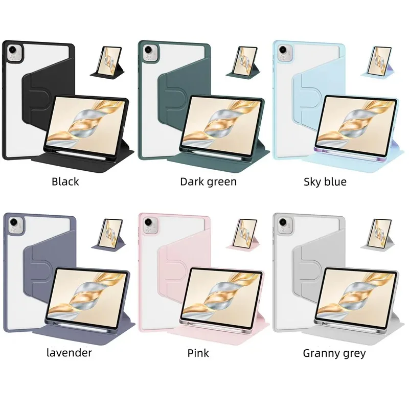 Enhanced Magnetic Stand Protective Case with Stylus