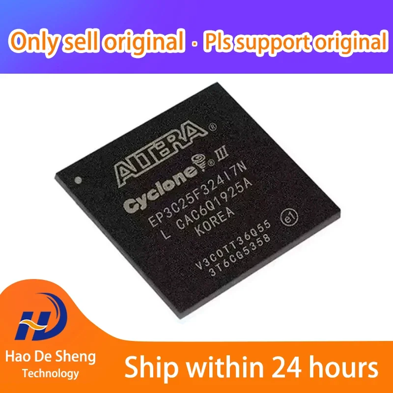 

1PCS/LOT EP3C25F324I7N EP3C25F324I7 324-BGA New Original In Stock