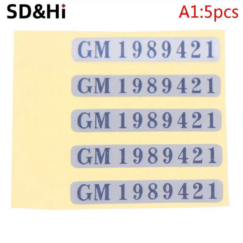 1/5pcs Enclosure Sticker Enclosure Nameplate Label For GB DMG Nintendo