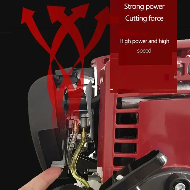 New Portable Small Multifunctional Hand Push Lawn Mower 4-Stroke Powered Land Reclamation And Soil Loosening Lawn Mower Farming 4