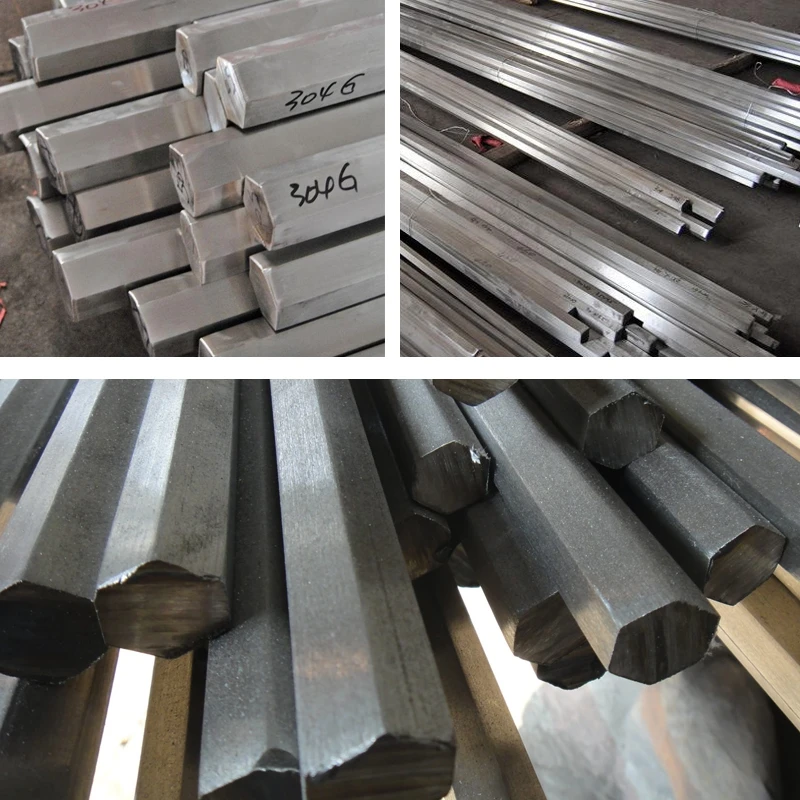 Tige Hexagonale En Acier Inoxydable 304 - Diamètre 5 à 21 Mm, Longueurs De 100 à 500 Mm