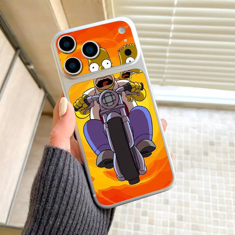 Erwachsenen-Animations-Simpsons-Schutzfolie für iPhone 17 Pro/17 Pro Max für die Rückseite, Kamera, keine Handyhülle – Detail 9