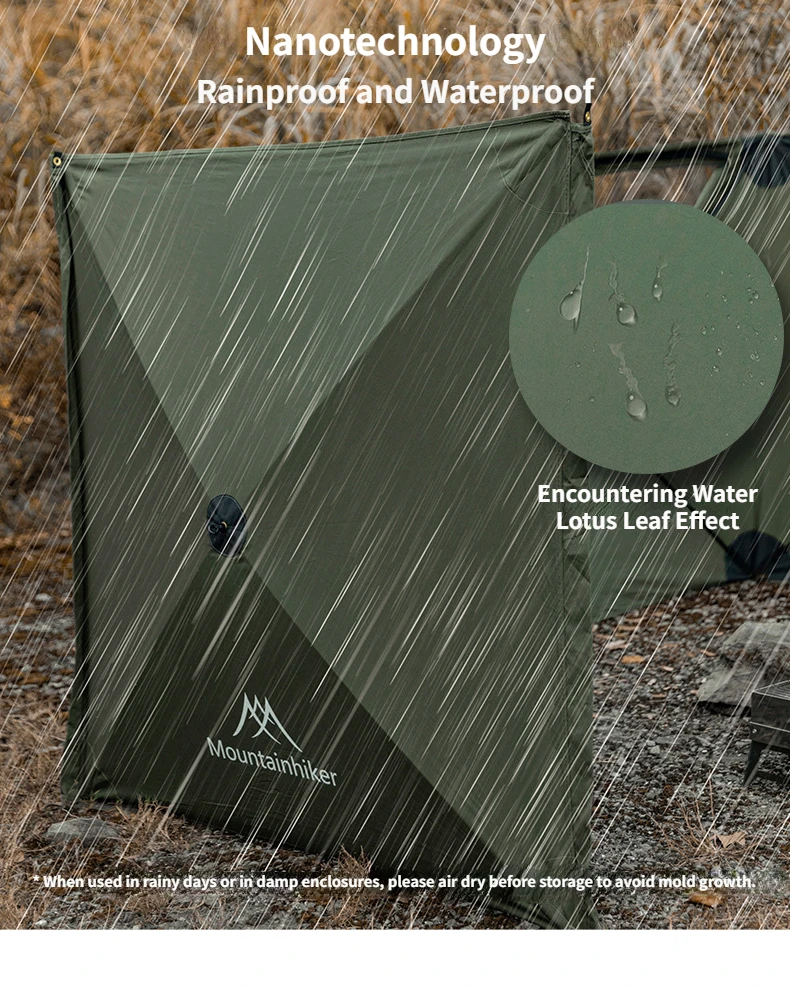 MOUNTAINHIKER Verbesserte Faltbare Outdoor-Camping-Windschutzscheibe für Gaskocher, Windschutz für Picknick und Camping – Detail 2