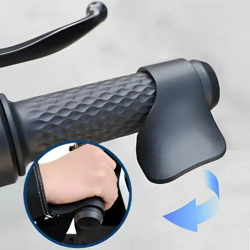 Motorcycle Cruise Control Throttle Lock Anti-Slip Handlebar Assist Grip Reduce Hand Fatigue Accessories for Dirt Bike Scooter