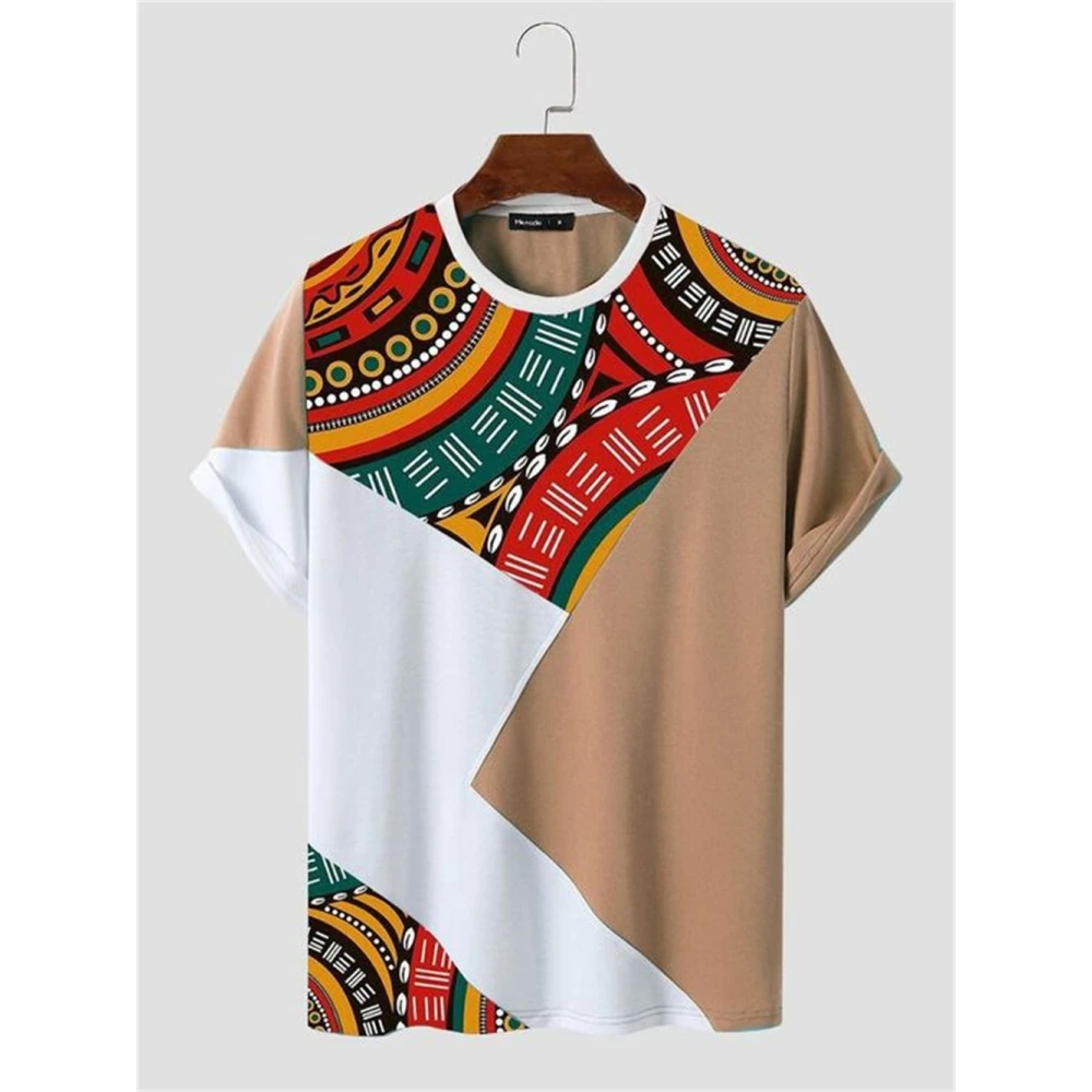 

Men's T-Shirt Casual Fashion 3d Print Short Sleeved Summer Retro T-Shirt For Men Clothing Street Breathable T Shirt Top Tee