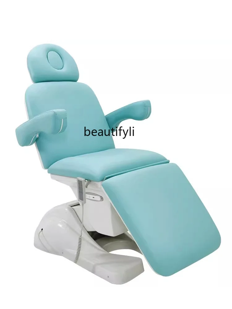 High-End Electric Lifting Beauty Tattoo Plastic Beauty Tattoo Embroidery Bed Ear Cleaning Dental Bed Beauty Chair electric beauty bed ear cleaning bed tattoo tattoo bed multifunctional chair treatment bed dental bed
