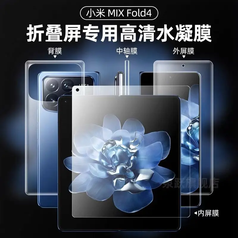 Hydrogel Film Soft HD Screen & Camera Lens Protector - Front & Back 7.98