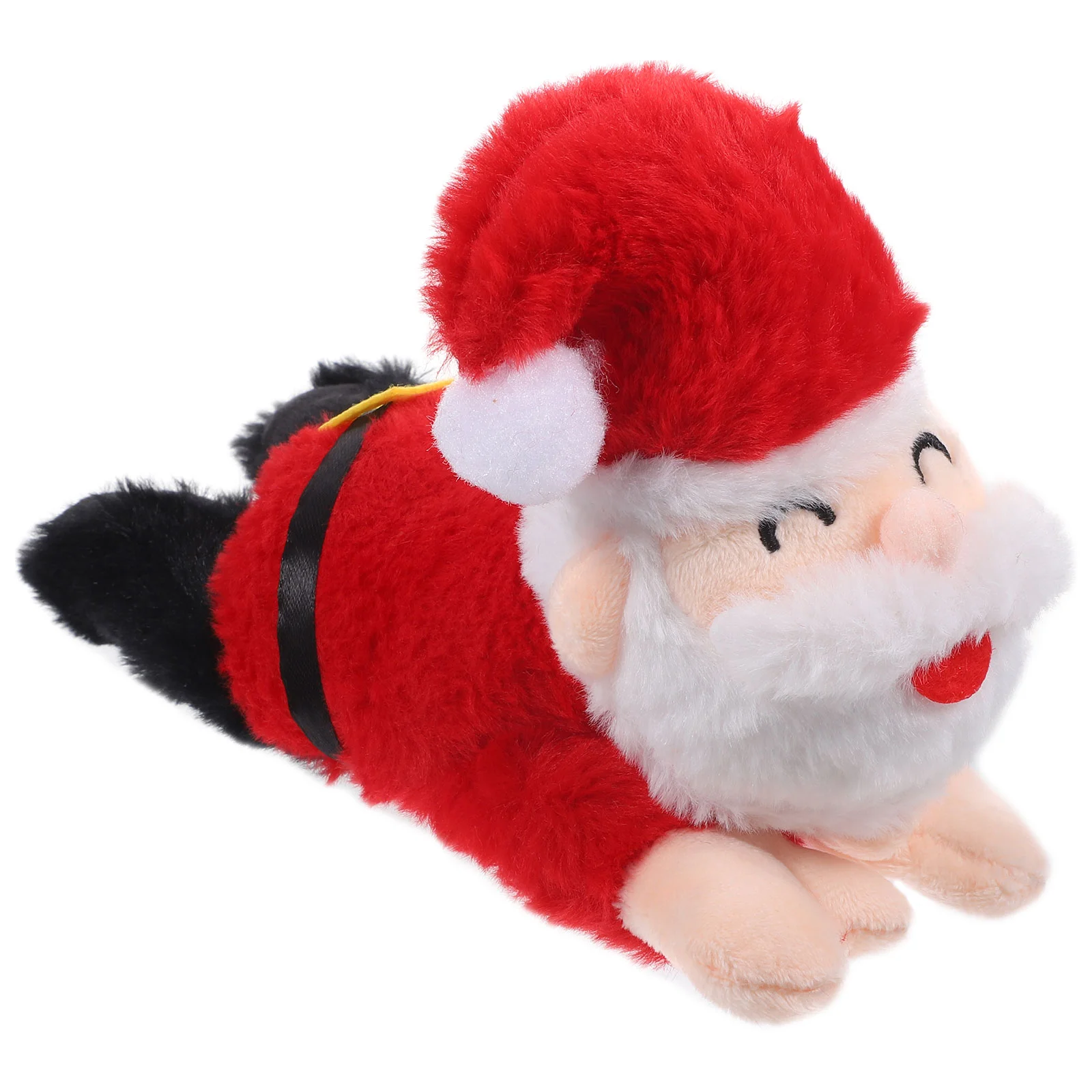 

Cartoon Christmas Slap Bracelet Plush Slap Wrist Band Decorative Snap Bracelet Wrist Band