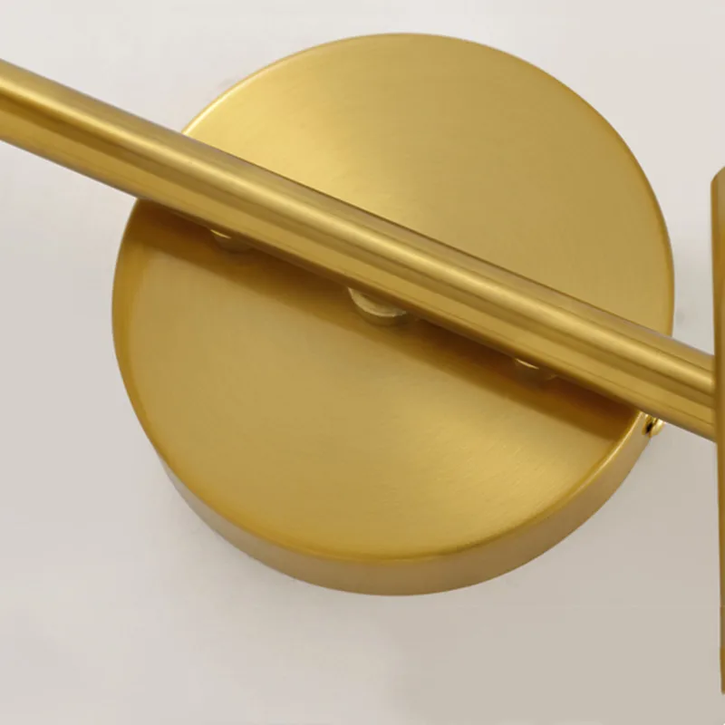 OMEE 3 Light Vintage Wall Lamp Bathroom Mirror Lamp Black Metal E27 Modern Wall Light Indoor Aisle Hallway Living Room Bedroom