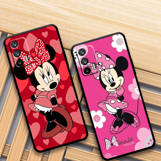 Funda para Oppo A54s Oficial de Disney Mickey y Minnie Beso - Clásicos  Disney