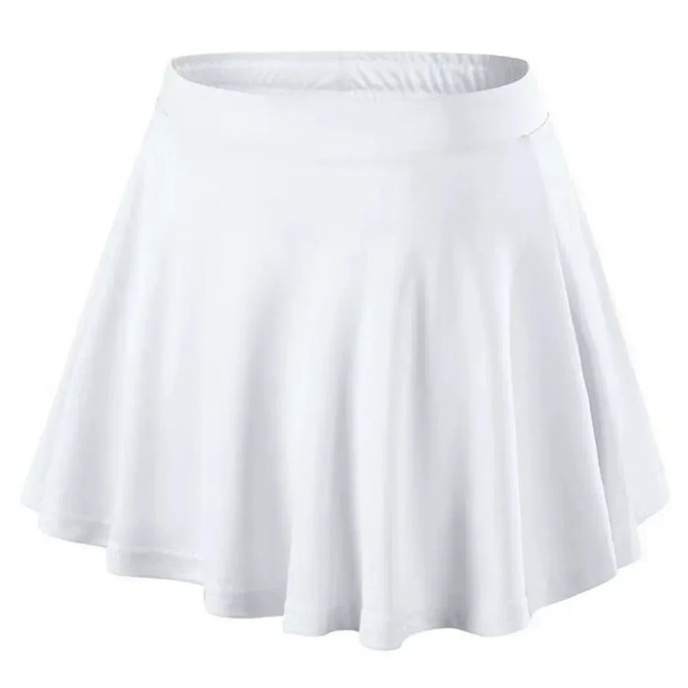 Summer Popular Children's Sports Skirt Short Skirt Girls Performance Pleated Lined Anti-Exposed Tennis