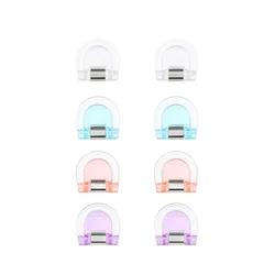 8 - Piece Invisible Shortening and Anti - Slip Pants Edge Clips - Multifunctional Hem Fixing and Page Holder Solution (Mix Color - 8Pcs)
