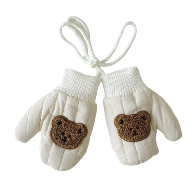 Autumn Winter Kids Scarf Cartoon Warm Neckerchief/Neck Hanging Gloves for Baby Girls Boys Comfortable Cosy Neck Scarf