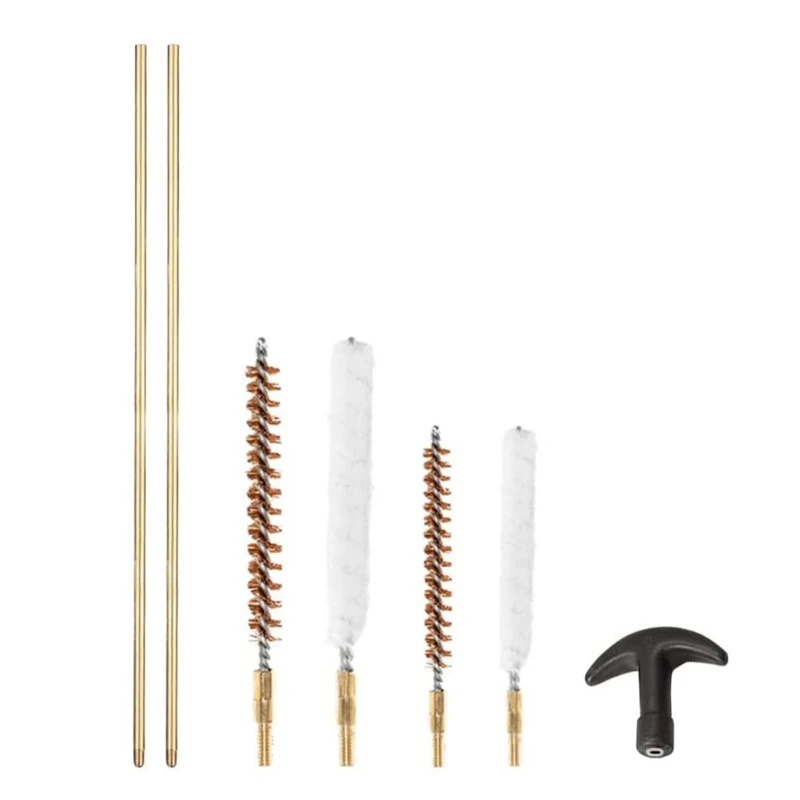 

Тактический набор для чистки стволов для 177, 22, 4,5 мм, 5,5 мм, щетки для пневматической винтовки, охотничьи дропшиппинг