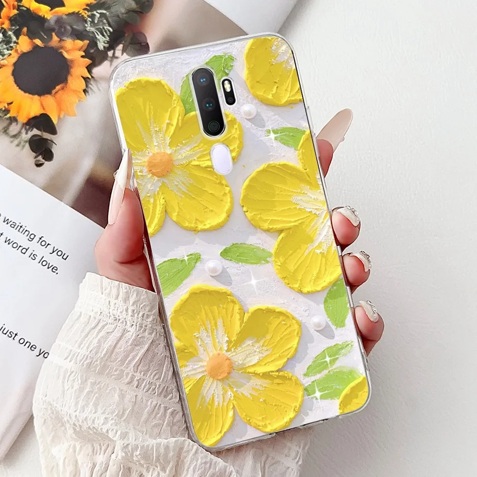 Luxury Shockproof Painted Phone Case with Soft s Bags