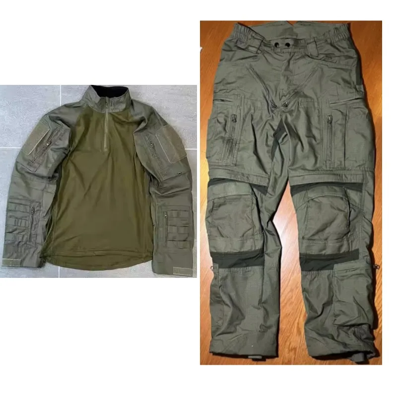 Outdoor UFPRO Frog Suit RG Ranger Green TC5050 Blended Fabric Combat Frog Skin Breathable T-shirt Pants