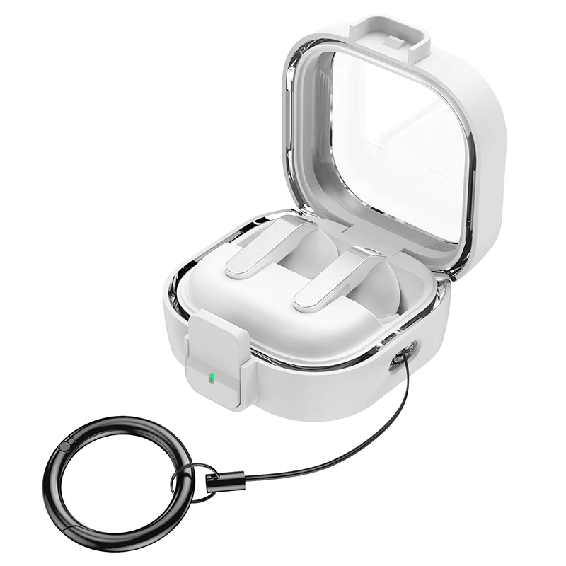 Durable Anti-Loss Earphone Case with Lock Design - Shockproof Headphone Cover