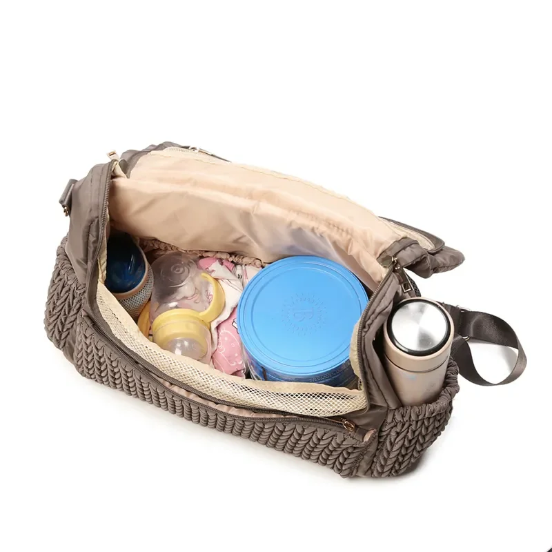 Borsa per pannolini per neonati, borsa per infermiera per neonati, borsa impermeabile adatta per mamme e bambini, borsa da viaggio per passeggino_voghion.com