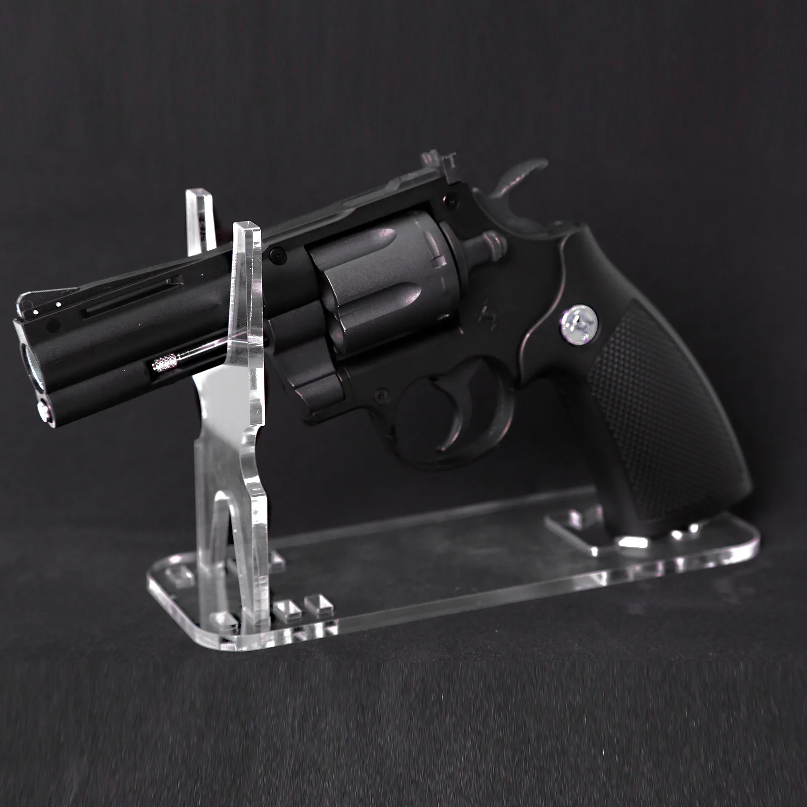 Premium Pistol Revolver Display Stand / Weapon Stand / Clear Gun
