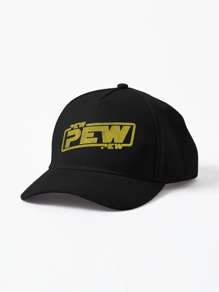 

Pew Pew Pew - Blaster Movie Quote Reference Cap luxury woman cap nana baseball caps hat hat for women