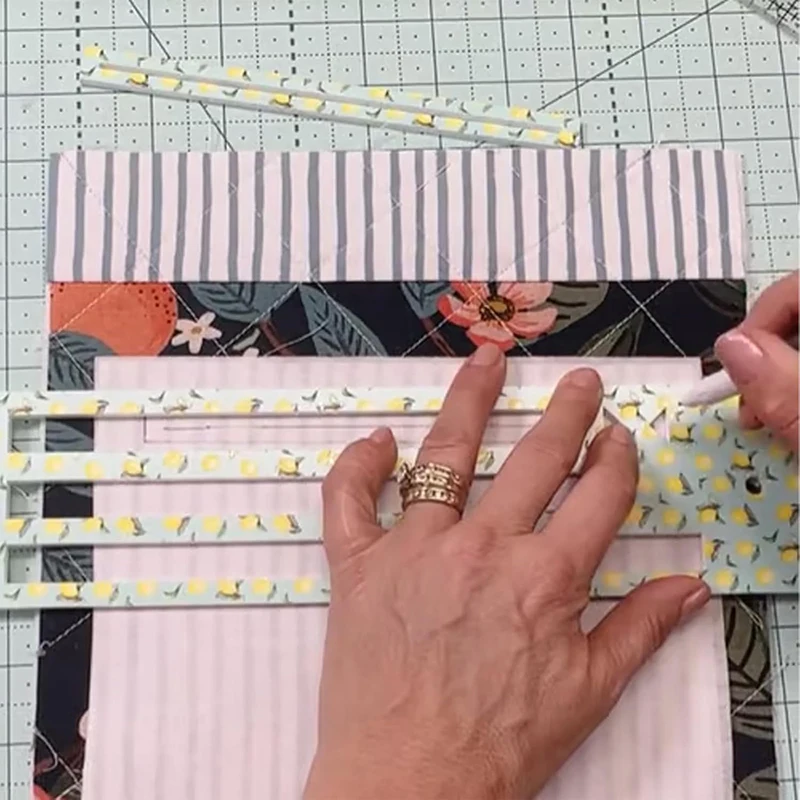 Zipper Pocket Template Acrylic Sewing Aid