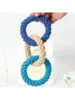 1pc Large Tough Chew Toys for Aggressive Chewers Large Breed,Heavy Duty Dental Rope Toys Kit for Medium Dogs,Cotton Puppy 1