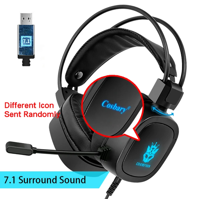 Gaming Headset 7.1 Virtual Surround 