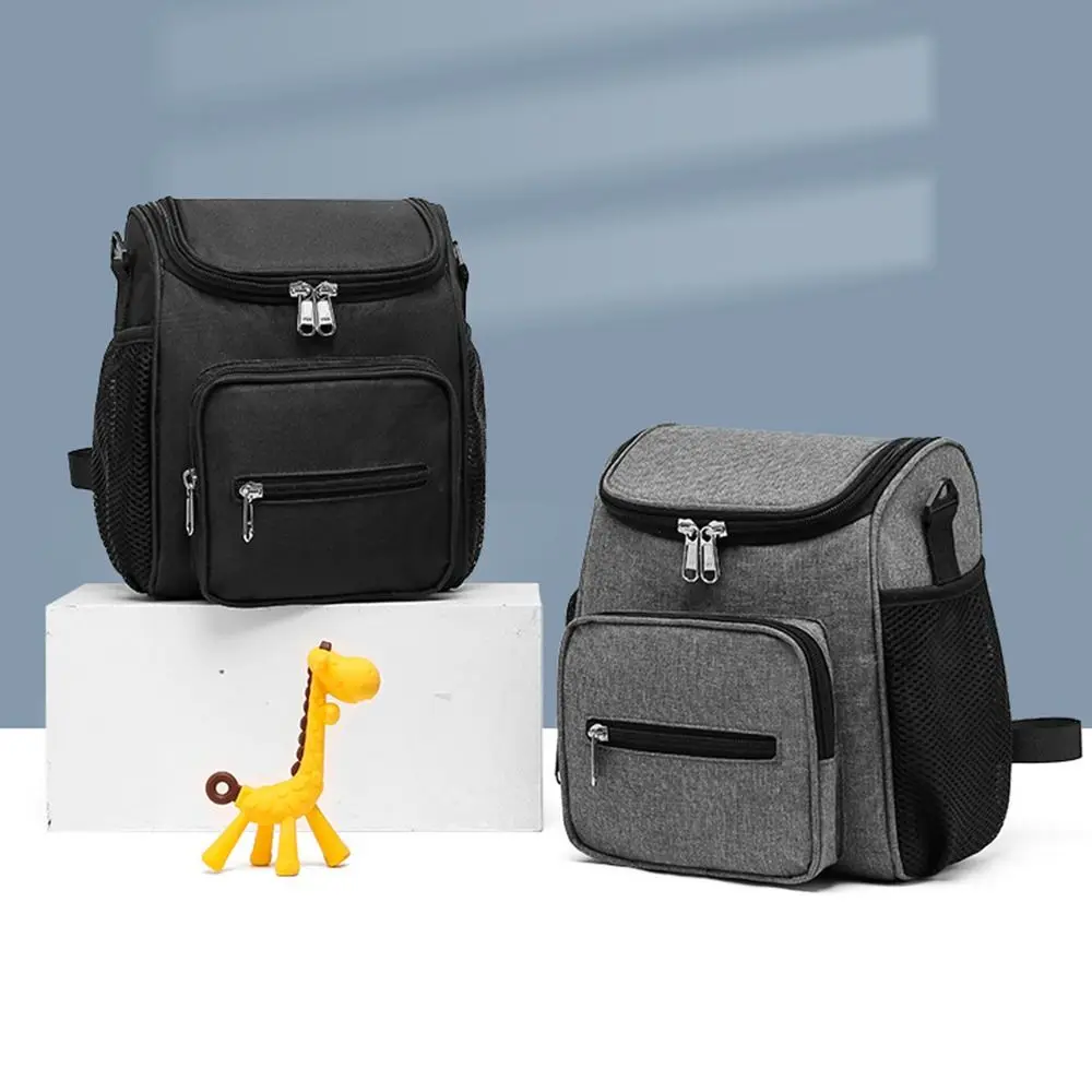 Multi-Pocket Mommy Shoulder Bag Strolling Baby Artifact Multifunctional Stroller Storage Hanging Bag Convenient Storage