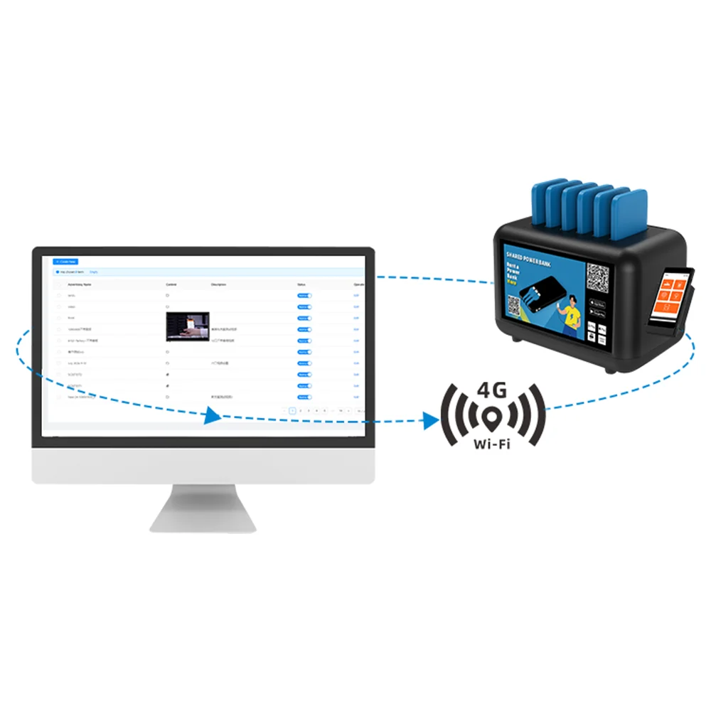 Public Nfc Rent Powerbanks China Singapore Malaysia Japan Usa Recharge  Power Bank Pos Rental Sharing-power-bank - AliExpress