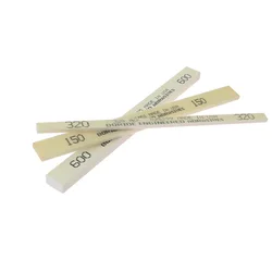 1 piece BORIDE Whetstone Strip AO White Oilstone for Mold Mirror Polishing