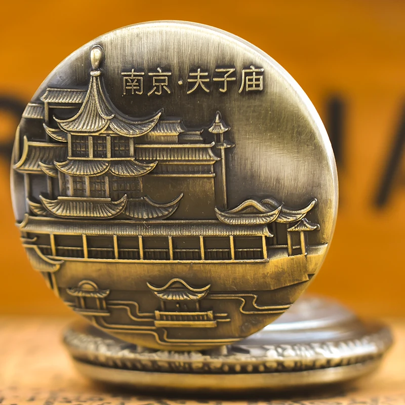 在庫処分セール 言い換え Pocket Quartz Bronze Vintage Watch Students Female And Male ピアス