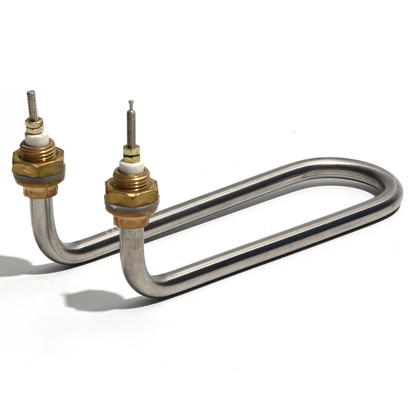 Tubo Bonde Completo 6kw da U-forma do Elemento de Aquecimento do Calefator de Água 304ss para a Tubulação de Calor Elétrica 110v 220v 380v do Carro do Arroz