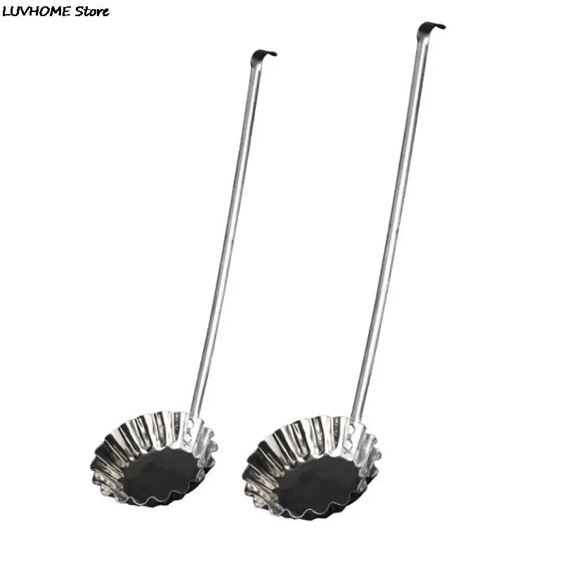 1Pc Stainless Steel Meatball Spoon Pancake Scoop Meat Pie Maker Non-stick Fried Food Mold Kitchen Cooking Tools