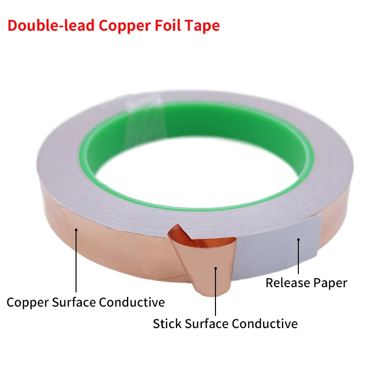Copper Foil Tape with Adhesive - Conductive Shielding for DIY Electrical Repairs