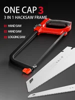 3 In 1 Multifunction Saw Woodworking Saw Household Hand Saw Fruit Tree Pruning Garden Saw Outdoor Wood Cutting Saw Tool Saw 2