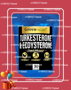 Turkesterone Con toppe transdermiche ecdisterone per uomo - 30 cerotti Fornitura per un mese