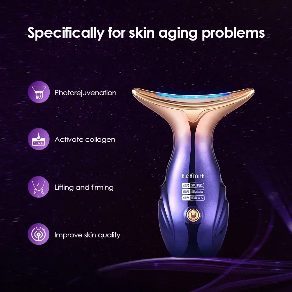 Face massagers electric face lift Anti Wrinkle Skin Microcurrent Neck Beauty Instrument Facial Lifting Tighten Sagging Skin Care facial beauty instrument