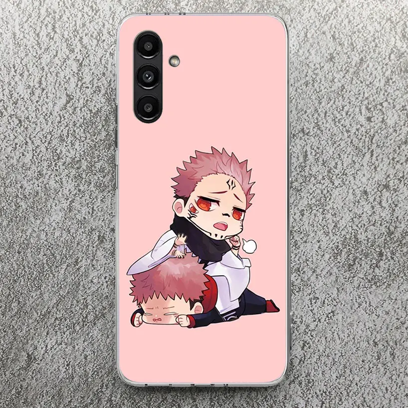 Cartoon Cute Kaisen J-Jujutsu Phone Case - Whimsical Protective Cover