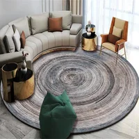 160cm Modern Minimalist Light Luxury Aperture Ring Living Room Bedroom Hanging Basket Chair Round Floor Mat Carpet Customization 1