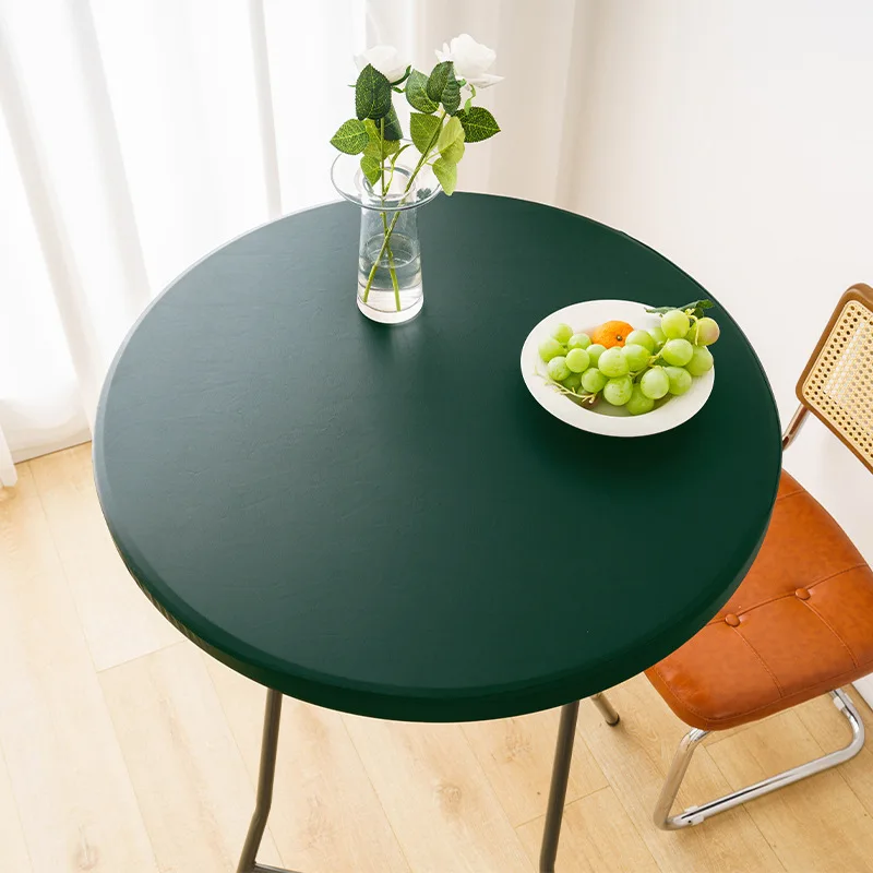 Waterproof & Oil-Proof Elastic Table Cover - Durable, No-Wash Full-Cover Protection