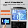 Commercial Ice Cream Maker, 10-20L/H Yield, 1000W Countertop Soft Serve Machine with 4.5L Hopper 1.6L Cylinder Touch Screen 4