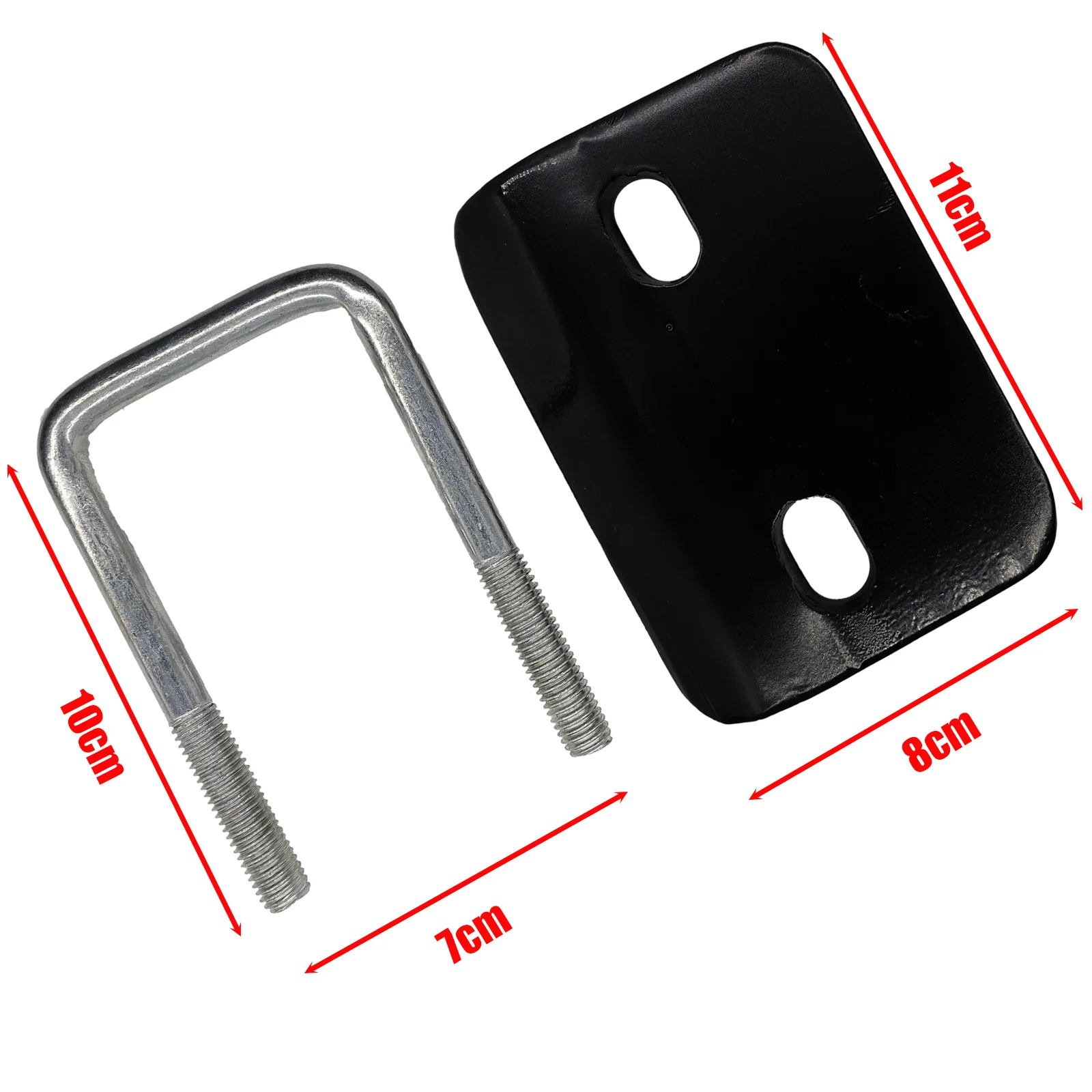 Universal U-Bolzen Anti-Rassel Stabilisator lock Heavy Duty Hitch Spanner Clamp Abschleppen Dämpfer Koppler Für Anhänger Lkw bike Racks – Detail 3