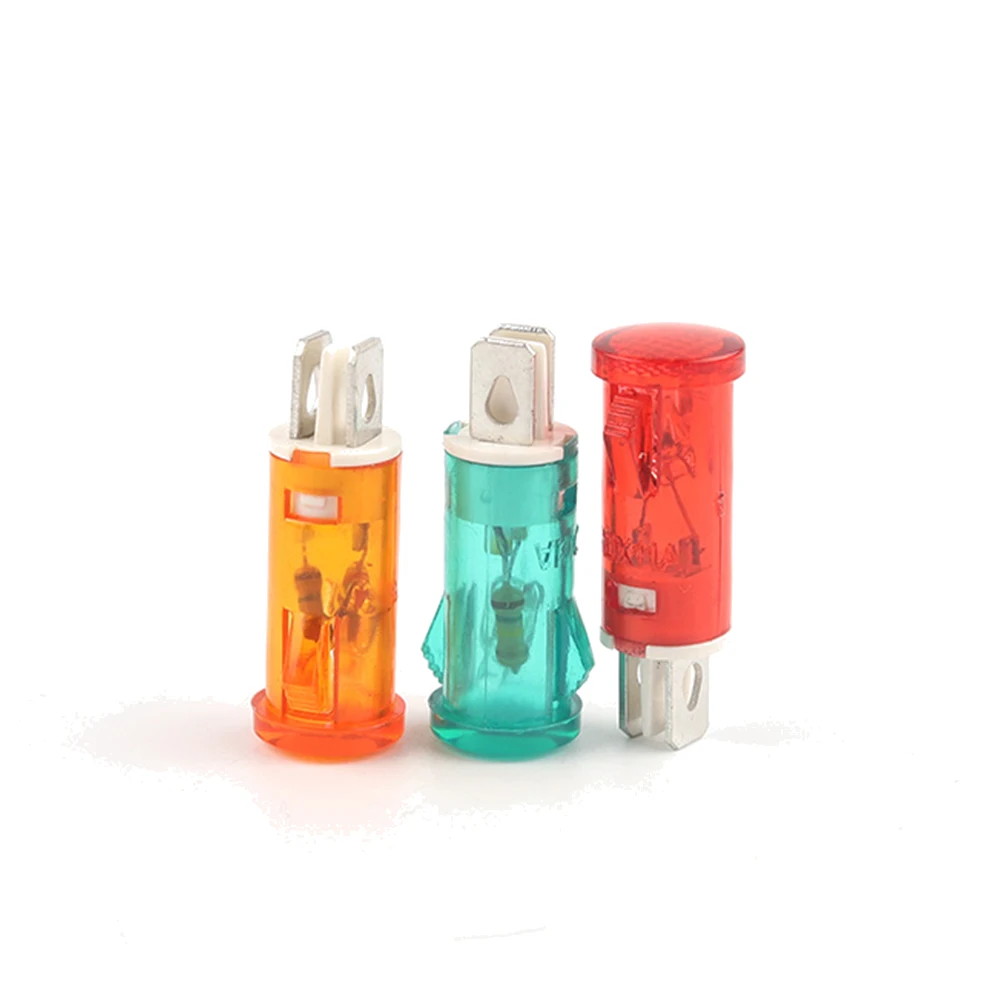 неоновые индикаторы 12 В 24 В 220