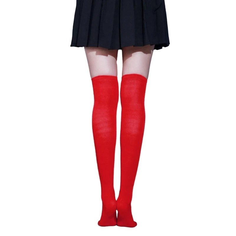 

Girls Lengthen Wrist Crochet Fingerless Gloves+Knee Socks Keep Warm Thumb Hole Mittens for Women Winter Supplies