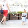 Infants and young children's loss prevention belt traction rope Baby loss prevention bracelet 2m spring rope Walking baby safety 5
