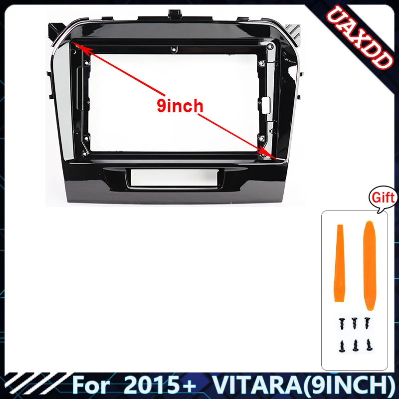2Din Car Radio Stereo Fascia Frame CD Panel Trim ABS Replacement For - View #5