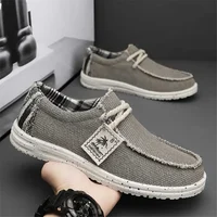Does Not Slip Round Foot Man Blue Shoes Vulcanize Boot Without Heel Sneakers Man Size 47 Sports Play Tenus China Holiday 1