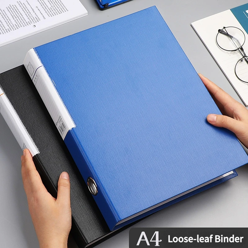 2/3 Hole A4 Ring Binder File Folder Document Storage A4 File Folders pp Folder Display Book